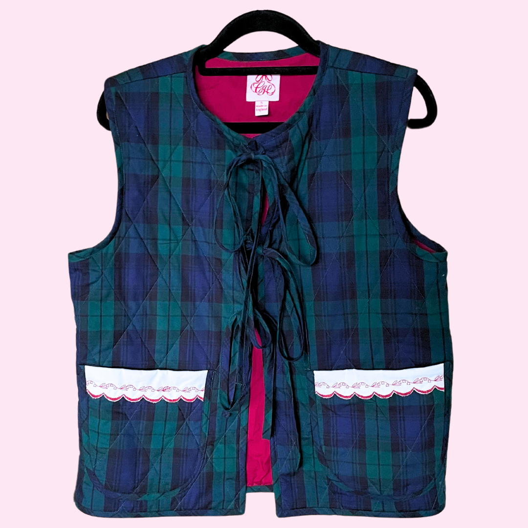 Rica Vest - Blackwatch Tartan